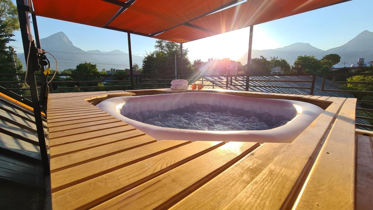 Villa Orange House Private Garden Terrace Hot Tub Mountain Views Konyaalti Antalya Exterior photo
