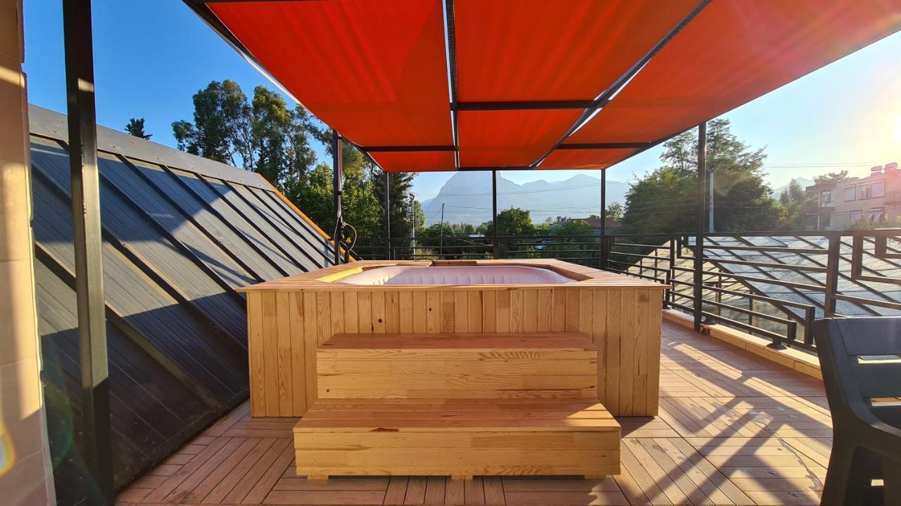 Villa Orange House Private Garden Terrace Hot Tub Mountain Views Konyaalti Antalya Exterior photo